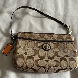 Coach wristlet